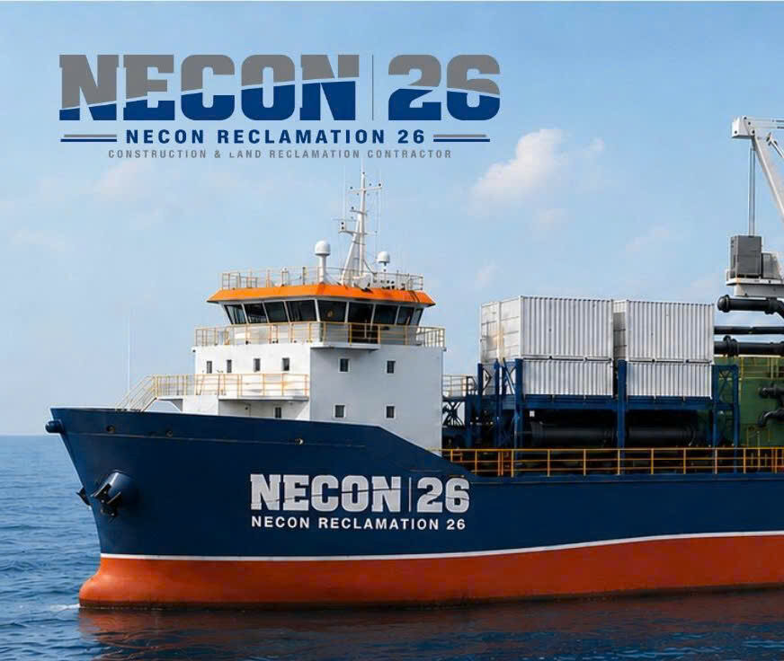 NECON xử lý bùn nạo vét thành vật liệu san lấp
